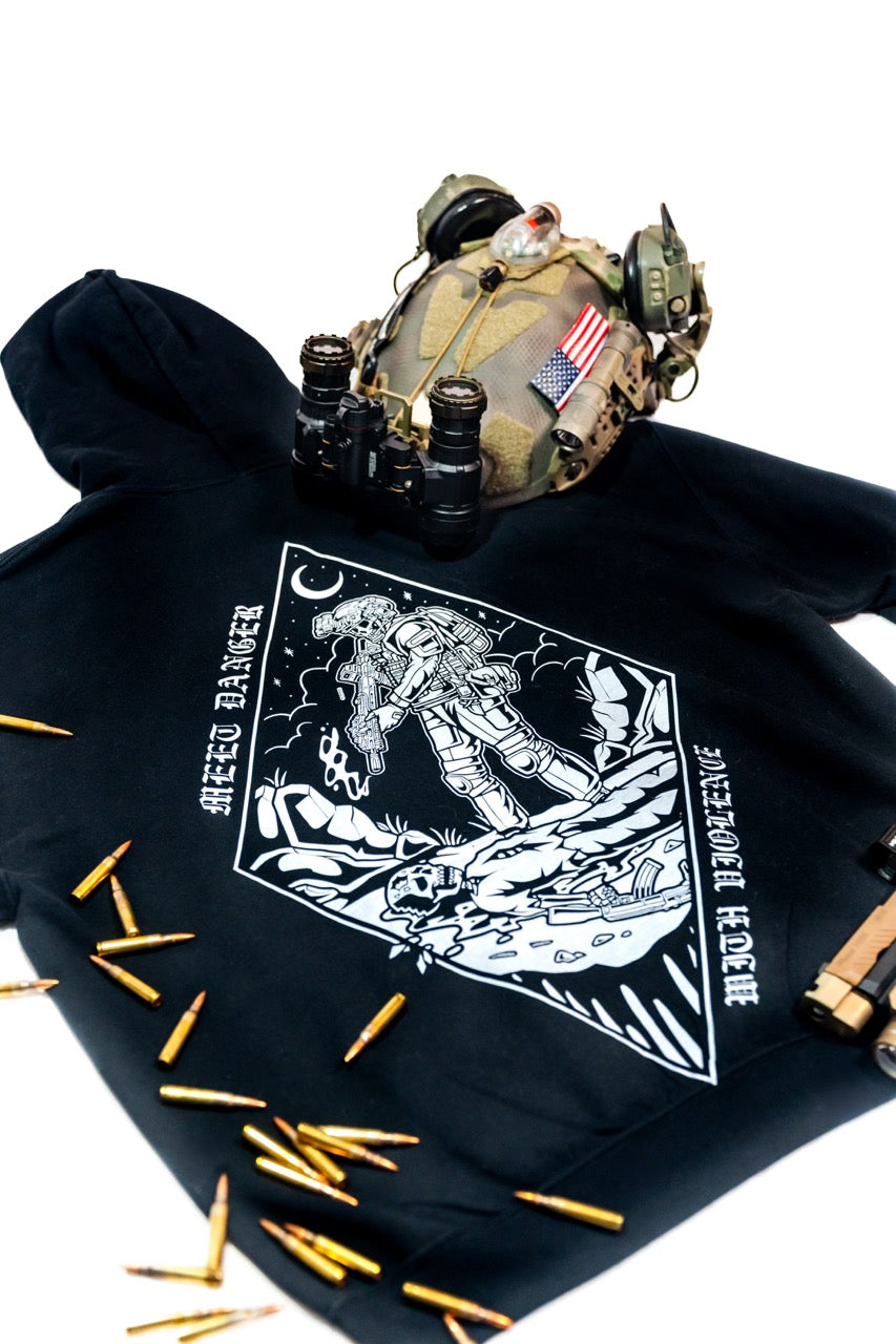 Meet Danger With Violence Hoodies