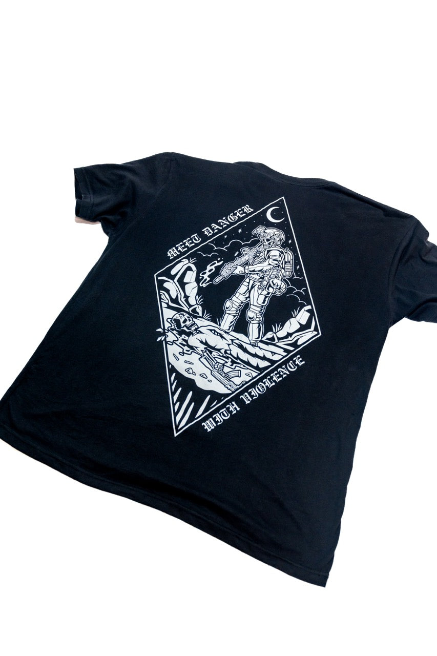 Meet Danger With Violence Tees
